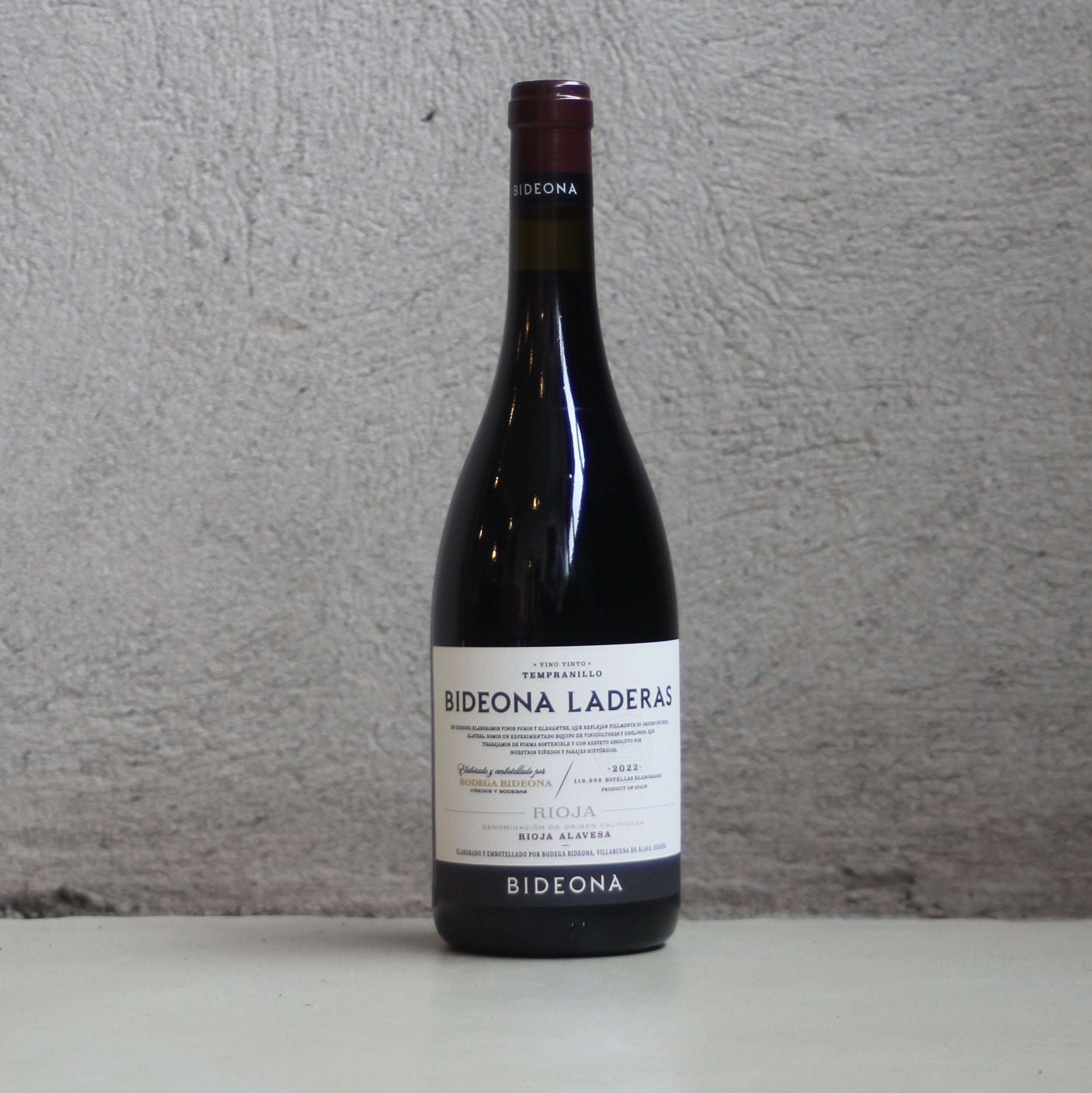 Bodega Bideona, 'Laderas', Rioja, Spain, 2020