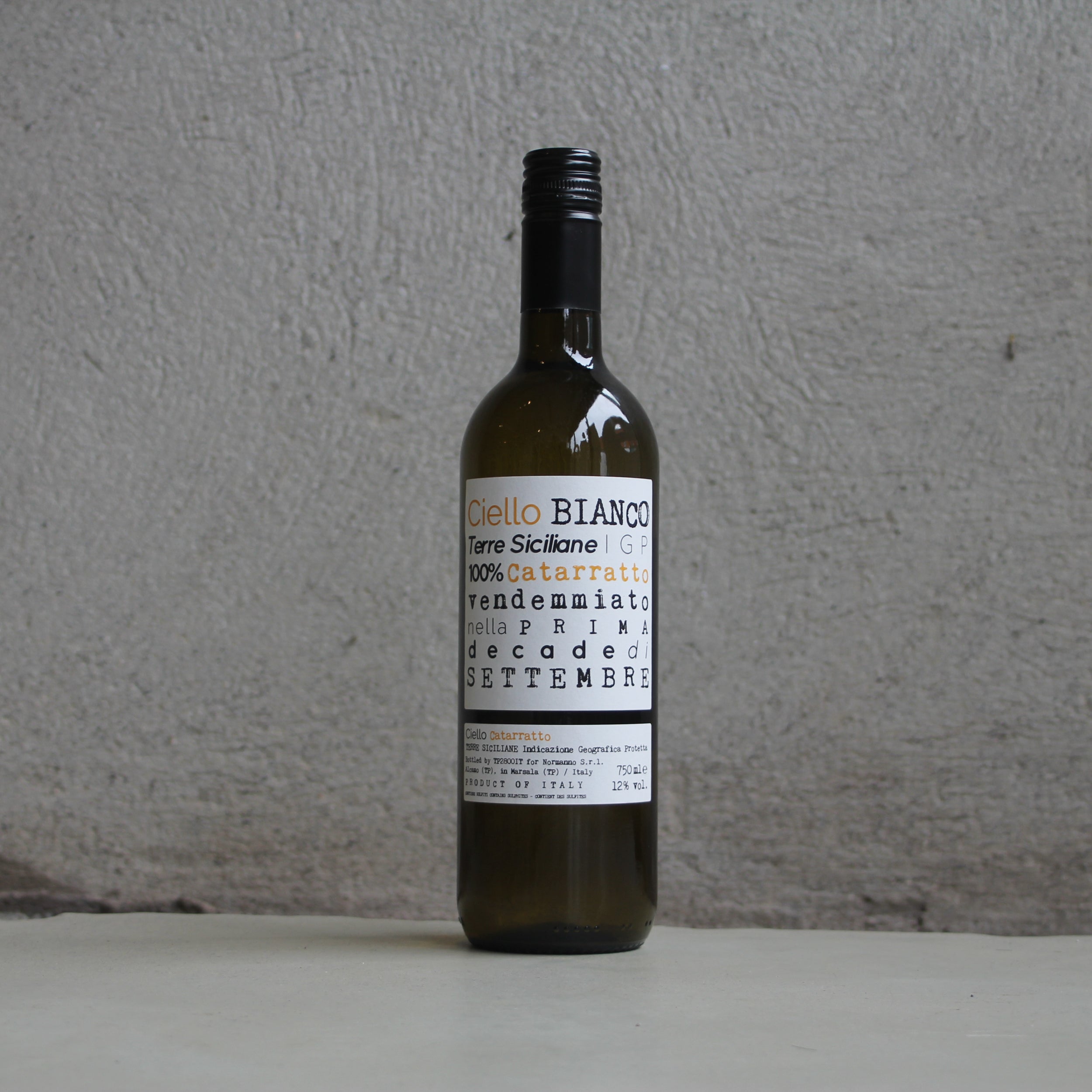 Ciello Bianco, Catarratto, Sicily, Italy, 2023